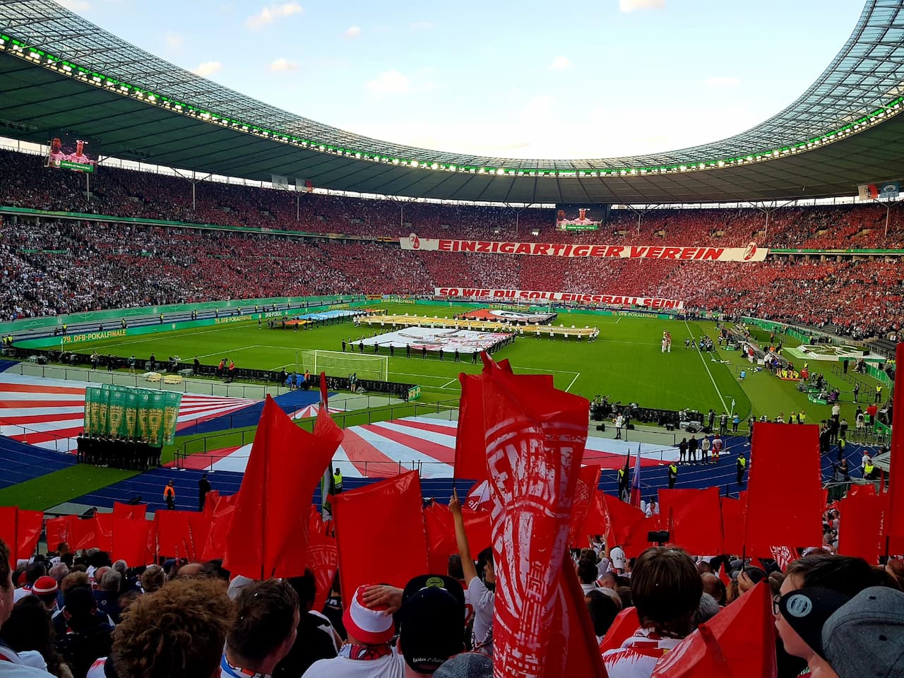 RB Leipzig DFB Pokalfinale 2022 in Berlin